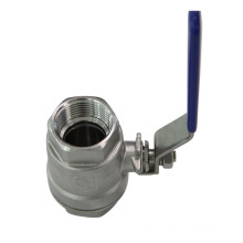 Chinese factory 3 pc ball valve inch stainless steel 2pc valves(stainless valve)